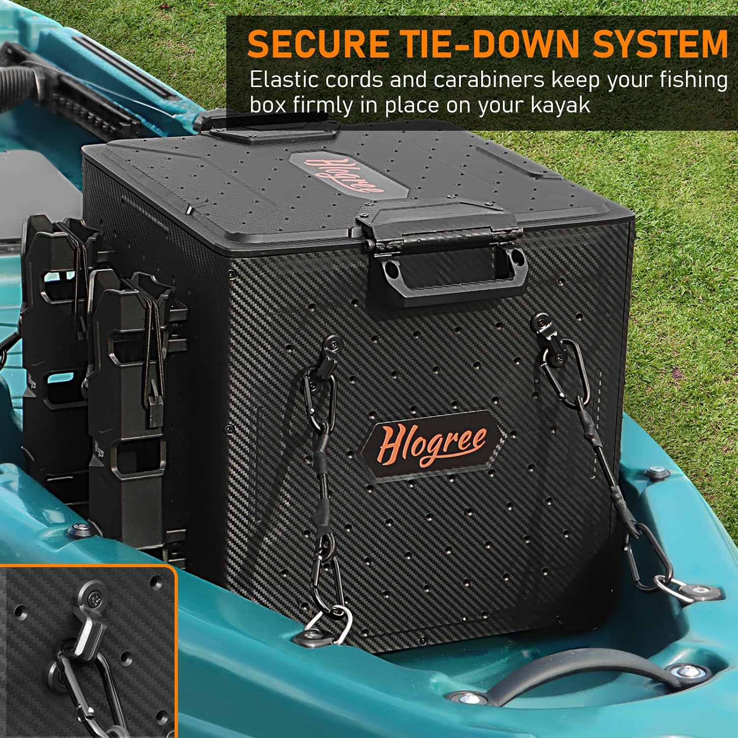 Compact Kayak Fishing Crate wi - Fishing Kayak Crate recension och pris