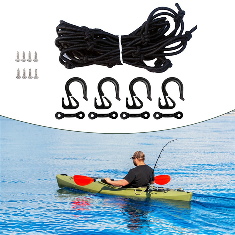 Deck Cargo Net with Lashing Ho - Fishing Kayak Crate recension och pris