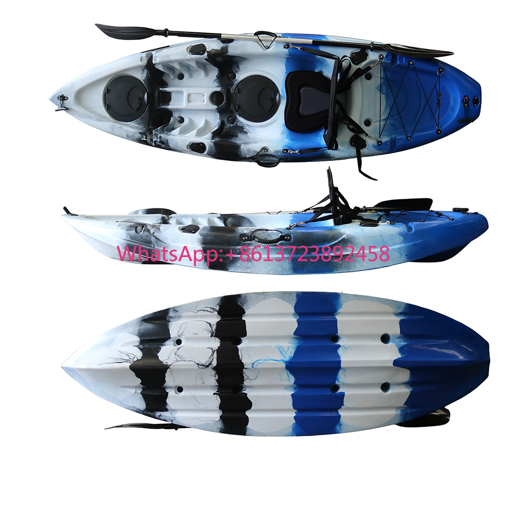 2.65m Single Seat HDPE Sit-On- - Fishing Kayak Pedal Drive recension och pris
