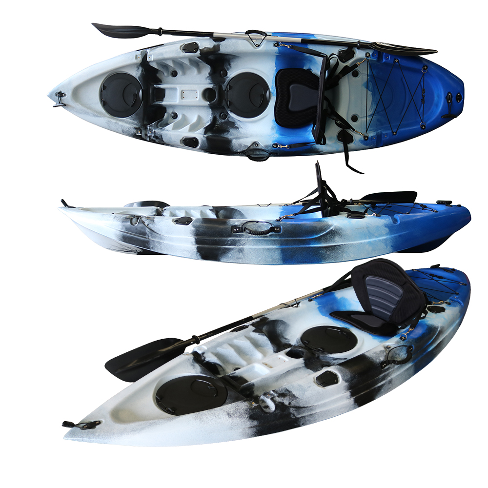 2.65m Single Seat HDPE Sit-On- - Fishing Kayak Pedal Drive recension och pris