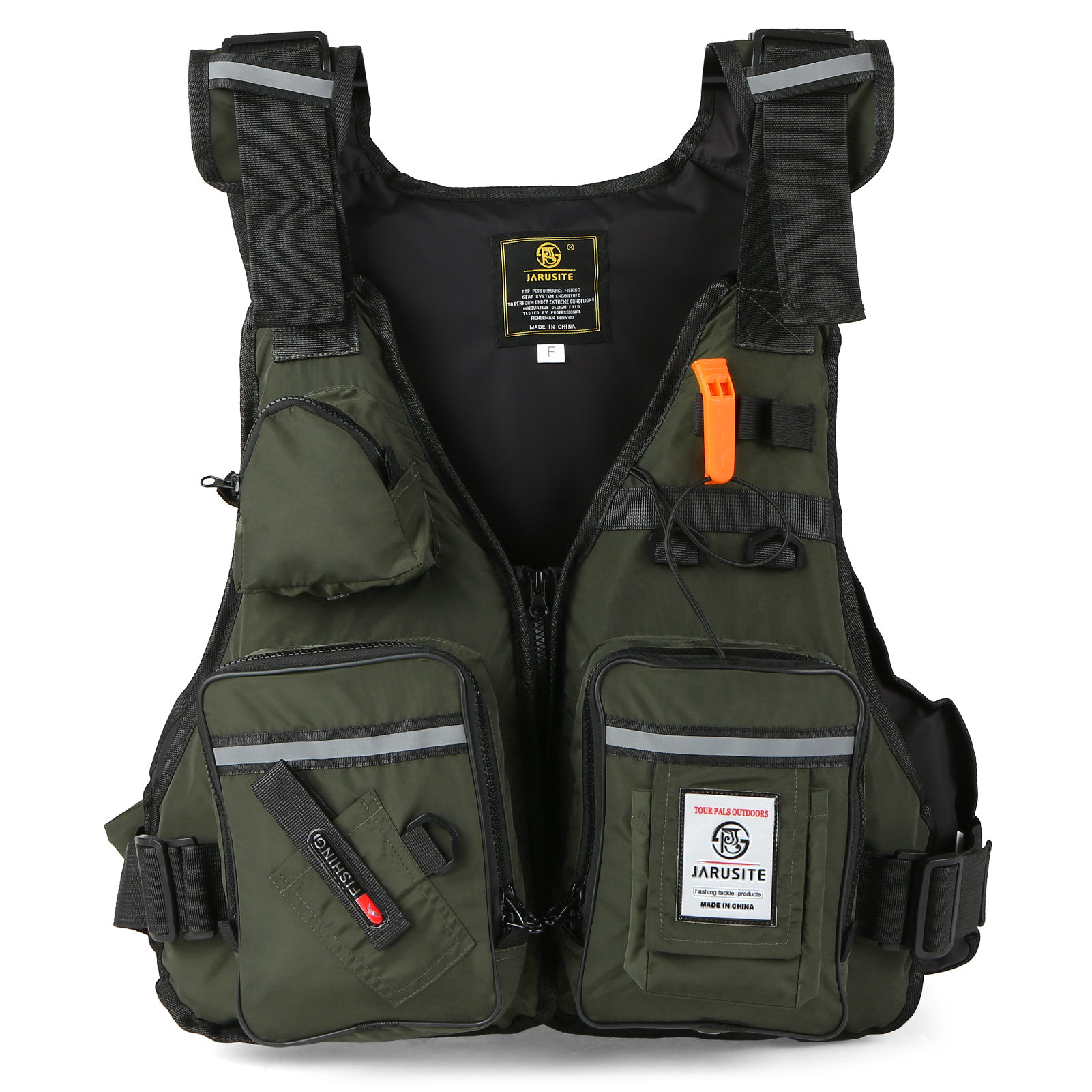 Multi-Pockets Fly Fishing Jack - Fishing Kayak Sit On Top recension och pris
