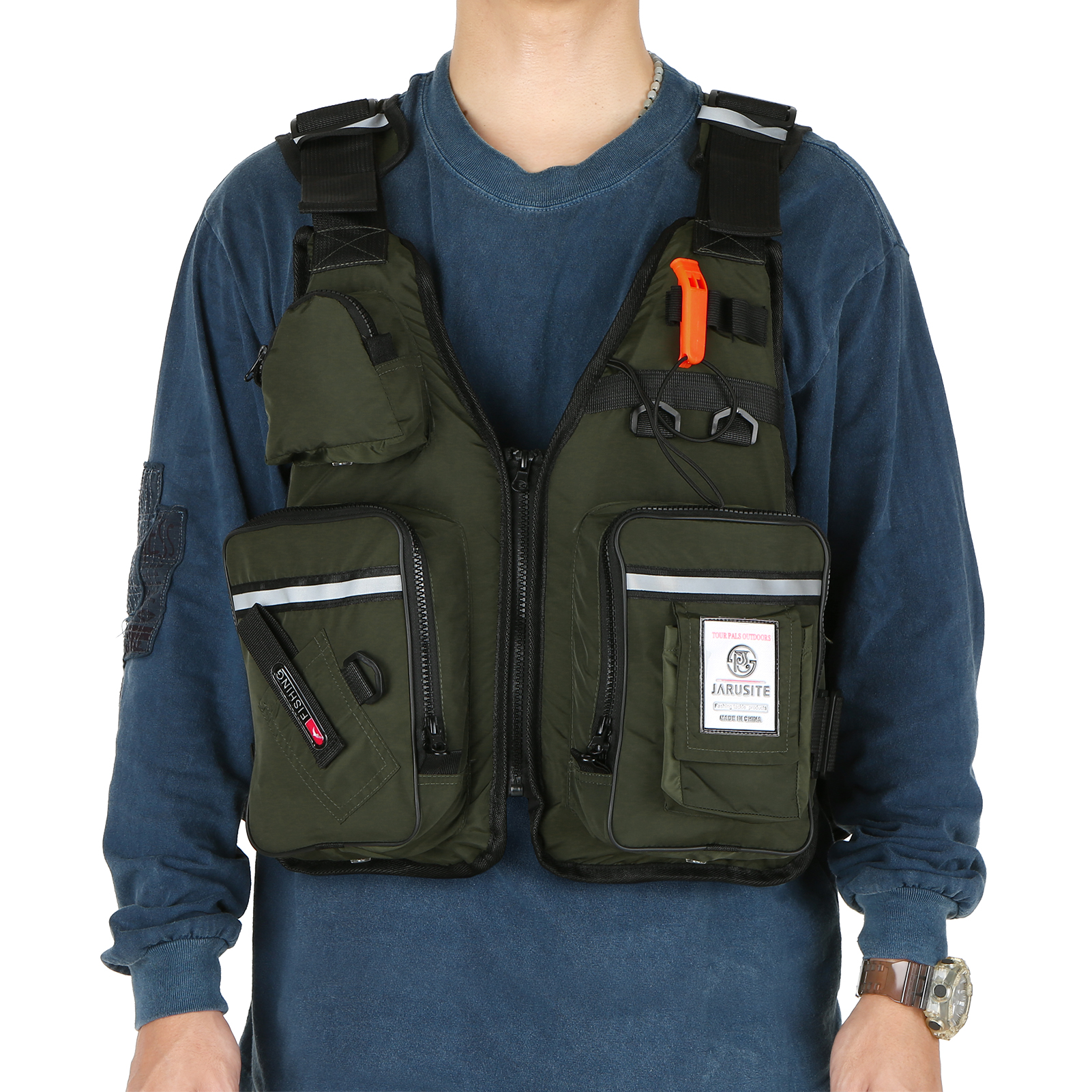 Multi-Pockets Fly Fishing Jack - Fishing Kayak Sit On Top recension och pris