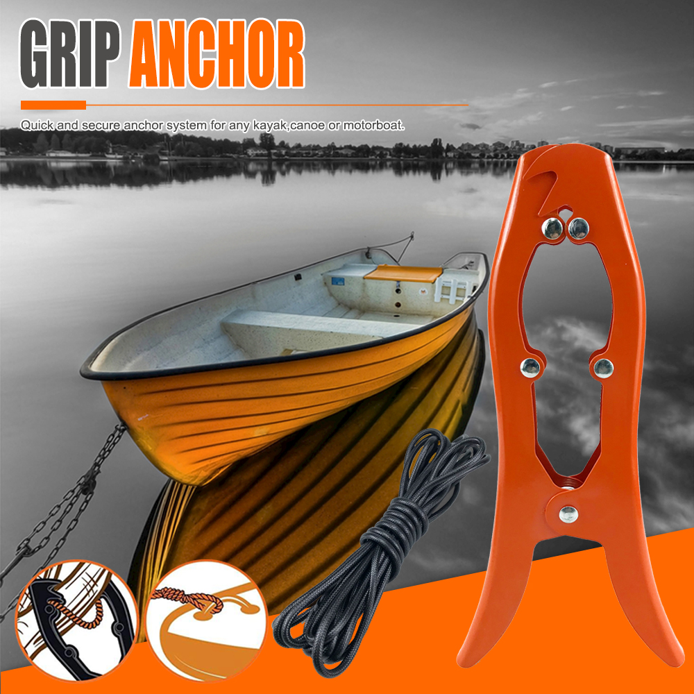 Canoe Anchor Grip Boat Pontoon - Fishing Kayak Anchor recension och pris