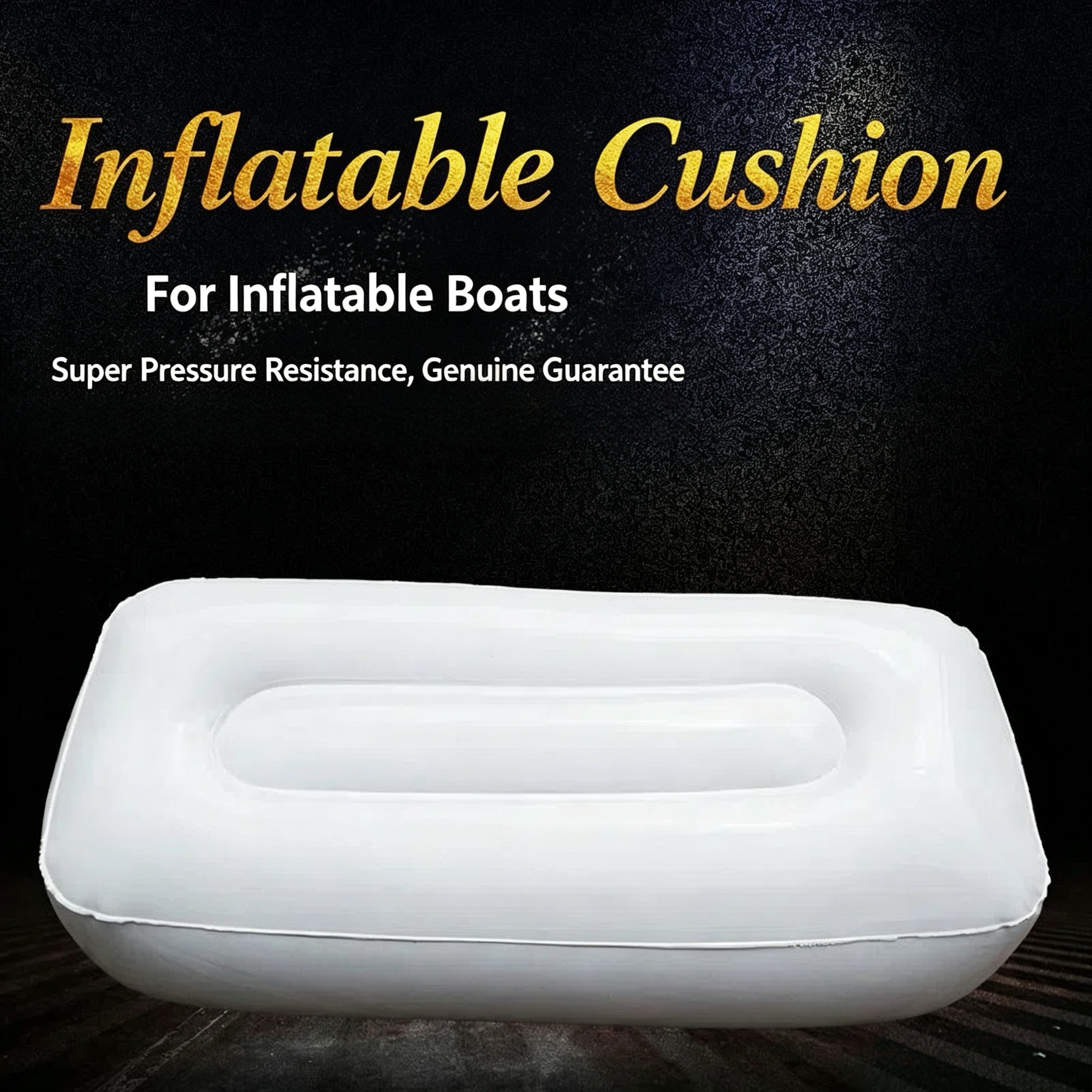 Thickened PVC Inflatable Seat, - Fishing Kayak Seat recension och pris