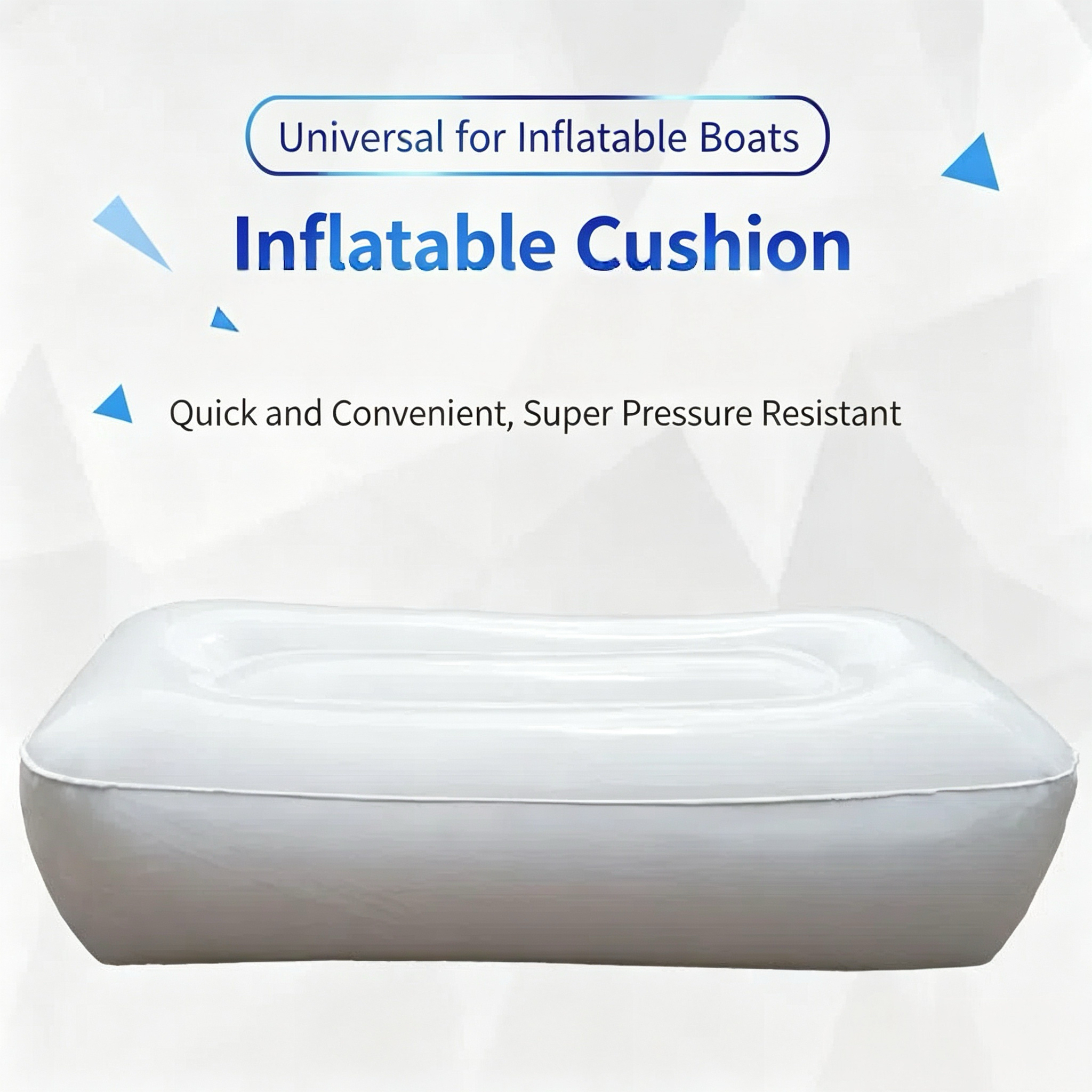 Thickened PVC Inflatable Seat, - Fishing Kayak Seat recension och pris