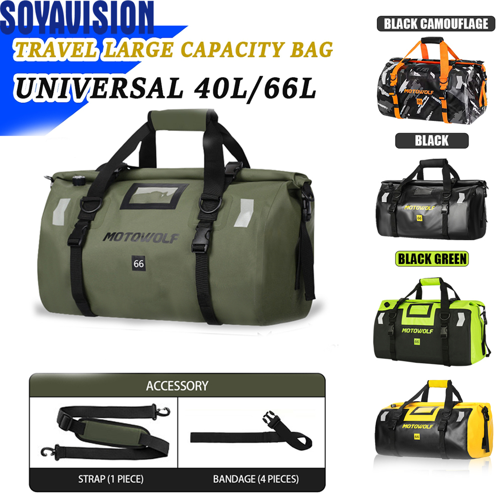 Waterproof Duffel Bag 40L/66L  - Fishing Kayak Seat recension och pris