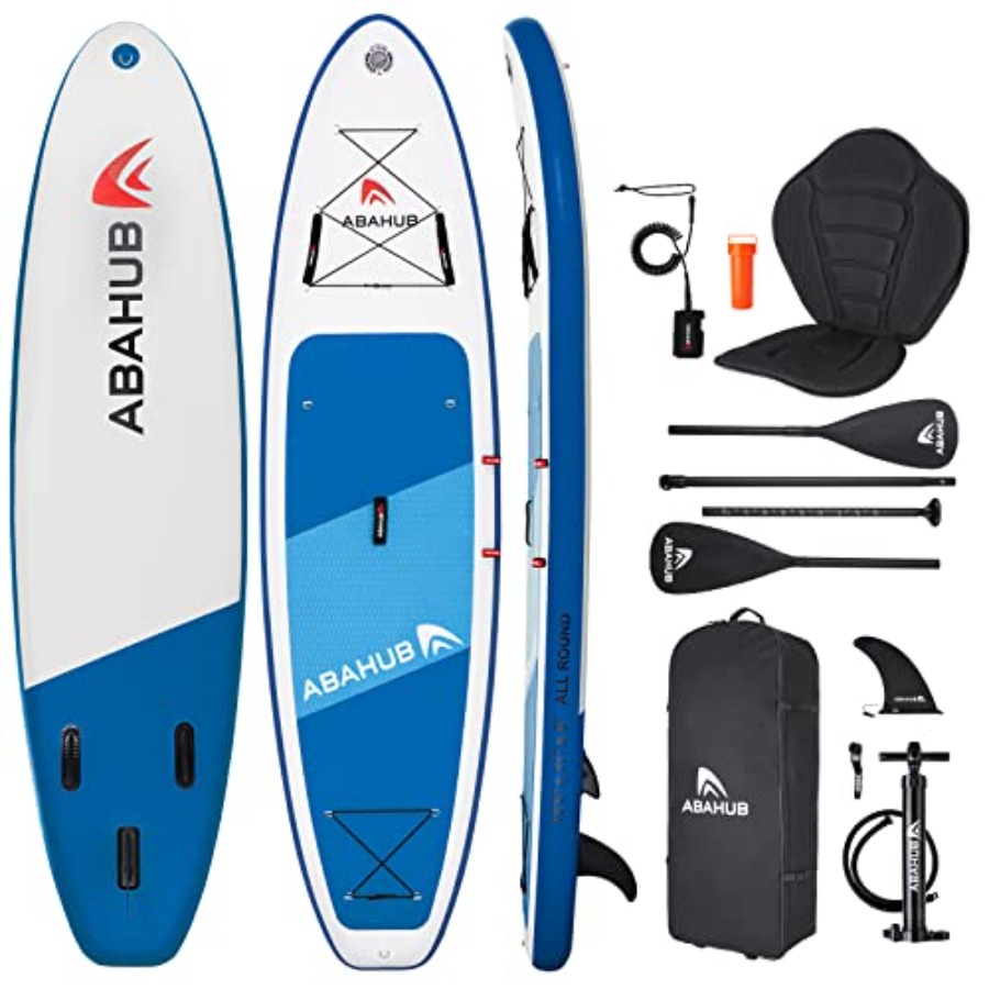 Inflatable SUP for yoga, paddl - Fishing Kayak Paddle recension och pris
