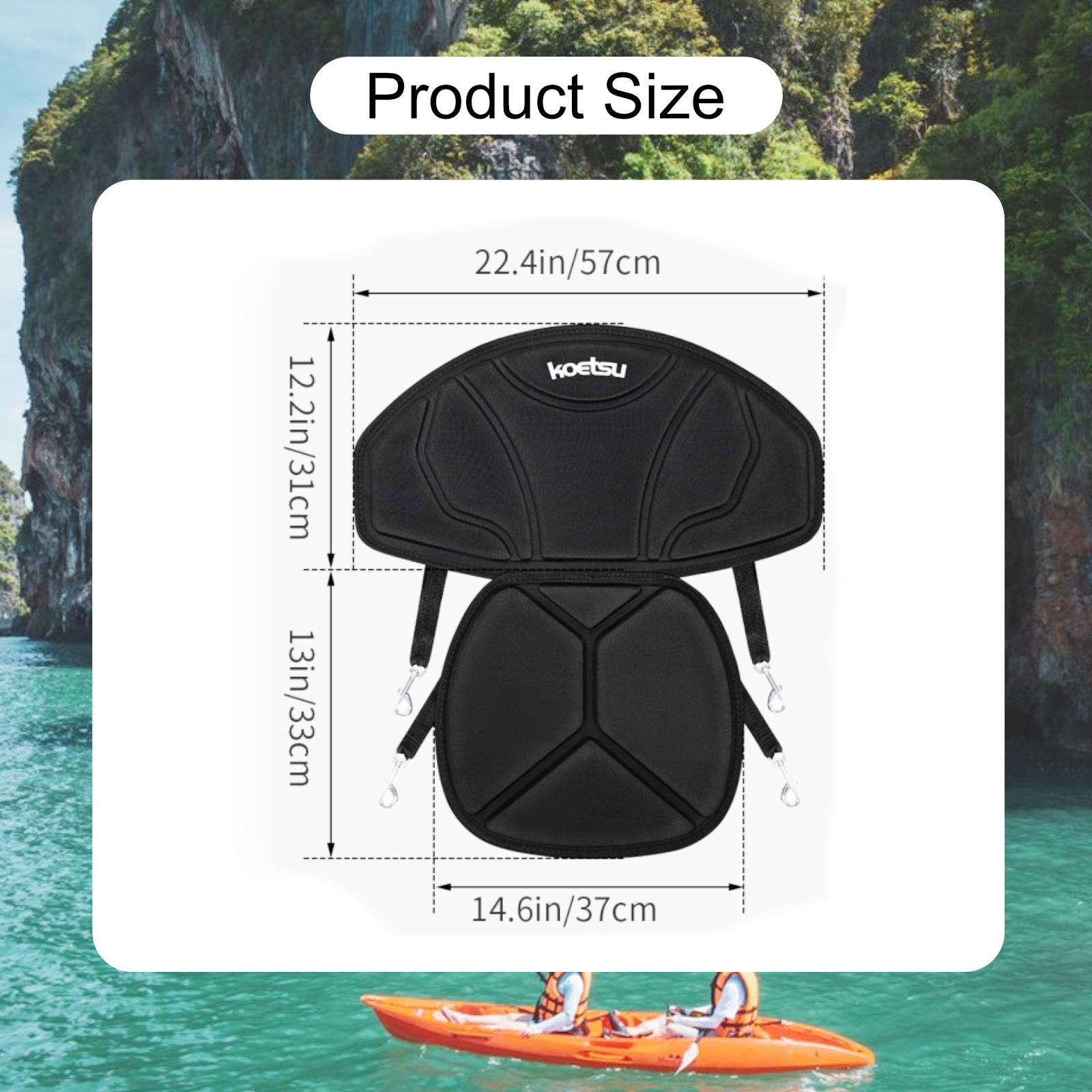 Kayak Seat Cushion Backrest Su - Fishing Kayak Sit In recension och pris