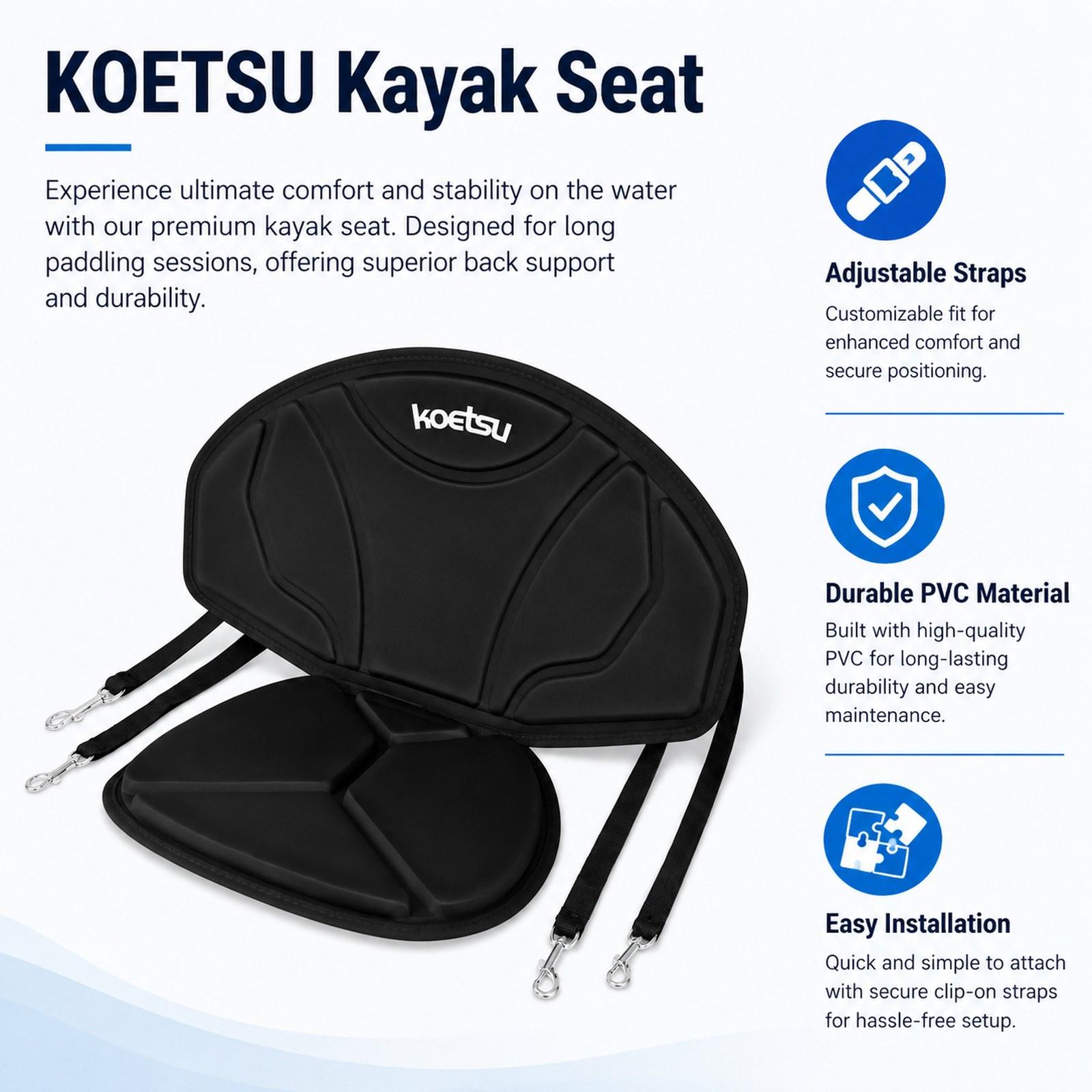 Kayak Seat Cushion Backrest Su - Fishing Kayak Sit In recension och pris