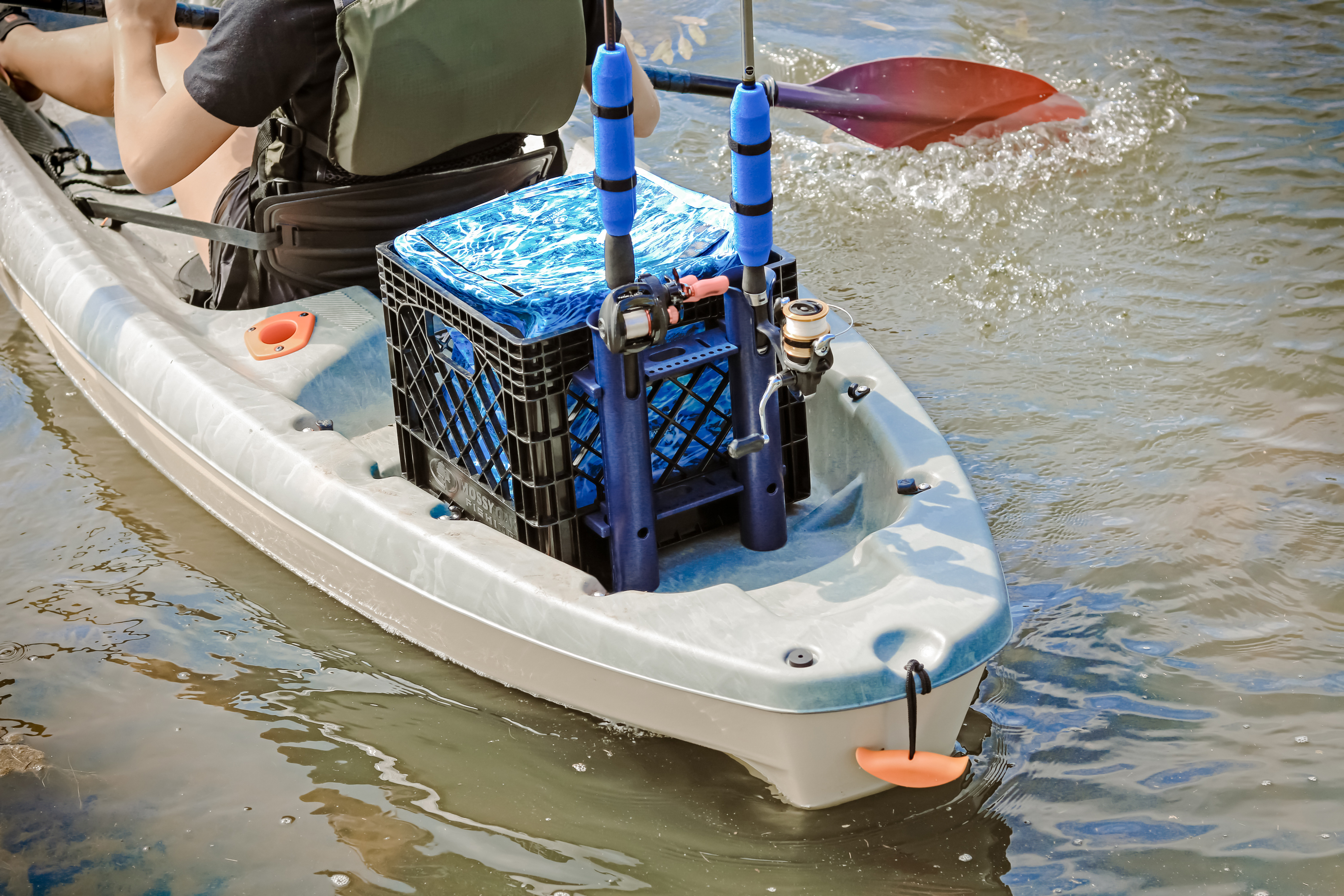 Kayak Storage Crate with Dry B - Fishing Kayak Crate recension och pris