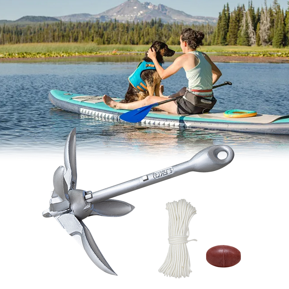 0.7/1.5KG Grapnel Anchor Folda - Fishing Kayak Anchor recension och pris
