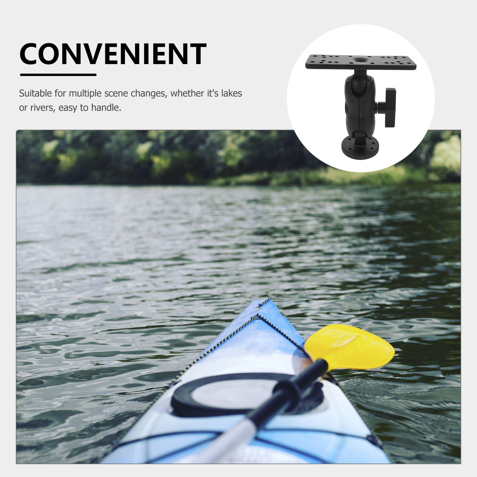 Adjustable Fishfinder Bracket  - Fishing Kayak Fish Finder Mount recension och pris